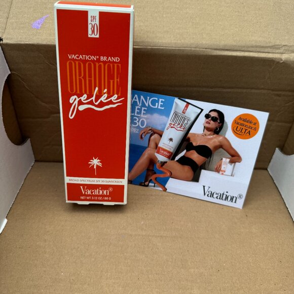 Vacation Beauty Orange Gelée SPF 30 Sunscreen Gel, BNIB - Picture 5 of 12